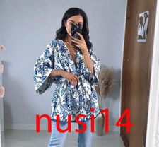 Zara new woman bnwt belted - new,