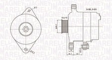 Generatore alternatore MAGNETI