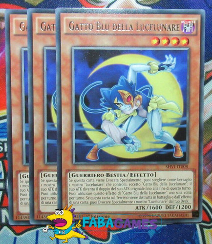 Gi oh gatto blu - 🇮🇹,