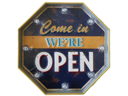 Lampada led open - "open", aperta