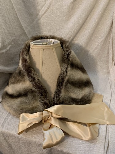 Stola vintage pelliccia - in,