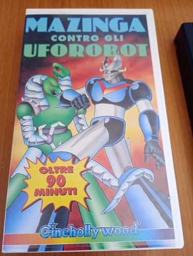 Vhs mazinga contro gli ufo - mazinga,