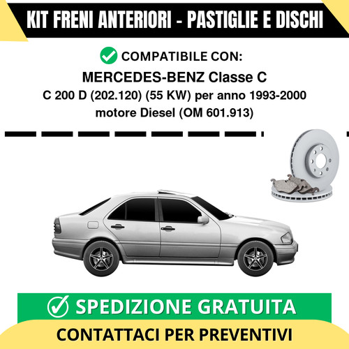 Kit freni anteriori - kit,