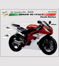 Kit completo di adesivi moto
