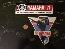 Adesivi Sticker Anni ‘80 Motori Motoscafo Yamaha