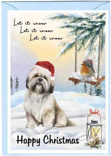 Biglietto natale per cani - per,