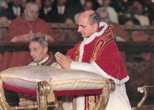 Santino papa paolo vi - ,