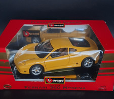 1:18 Burago Ferrari 360 Modena cod. 3368 - Box with transparent cover replaced