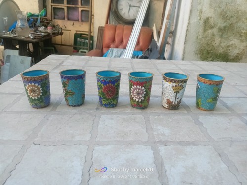 Antico cloisonne giapponese - cloisonne,