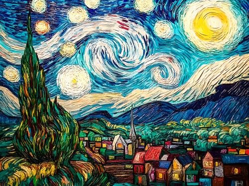 Van gogh notte - van,