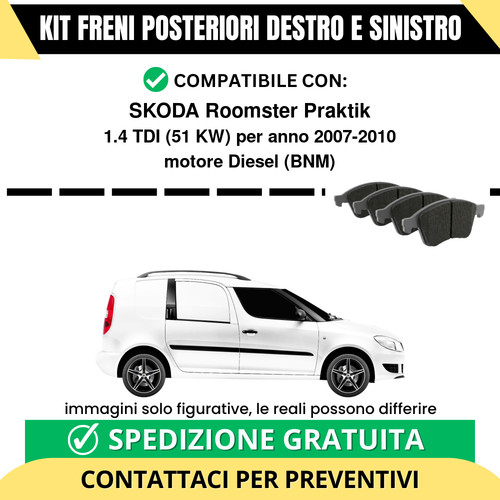 Pastiglie freno posteriori - freno,