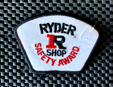 RYDER SHOP SAFETY AWARD