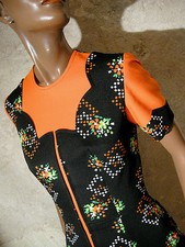CHIC VINTAGE ROBE 1970 VTG POP