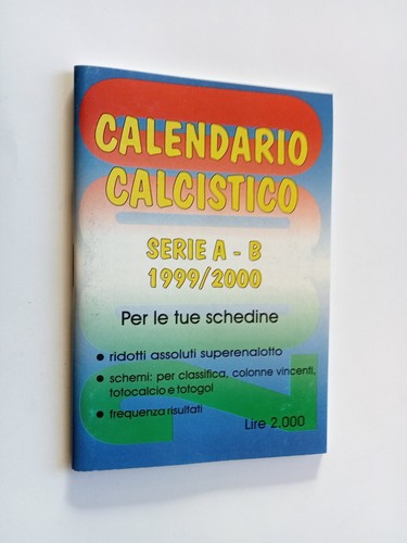 Calendario calcistico - calendario,