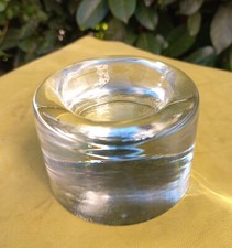 Fermacarte - Portaoggetti vintage da scrivania in vetro