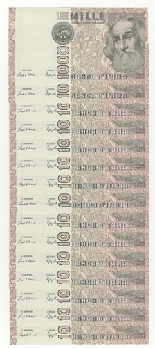 1000 lire marco - 1000, 1984