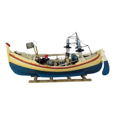 Barca Da Pesca In Legno 47 X