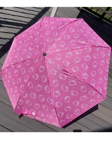 Ombrello hello kitty rosa - ombrello,
