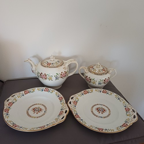 Set porcellana decoro - set,
