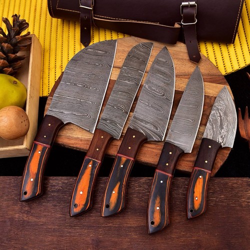 Handmade damascus steel blade - steel,