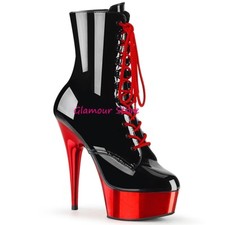 Sexy BICOLOR ANKLE BOOTS 15