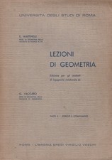 Lezioni di geometria per gli