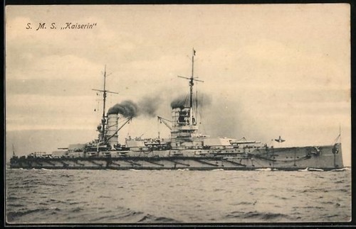 Nave guerra sms kaiserin - nave,