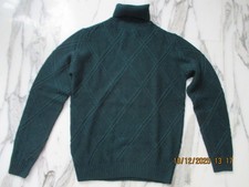 Maglione di lana verde