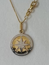 Collana Oro 18 kt  Rosa Dei Venti 