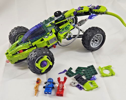 Lego ninjago fangpyre camion - ninjago,