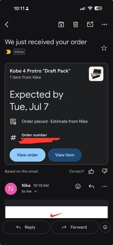 Sigillato nike kobe protro - nike,