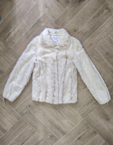 Pelliccia visone bianco - visone,