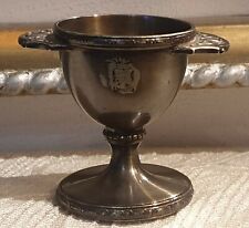 Raro portauova antico argento