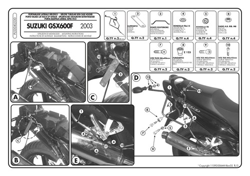 Givi pl530 portavaligie - givi,