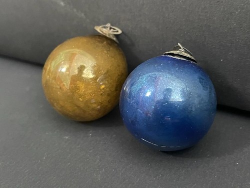 Vecchie palline vetro - vecchie, di