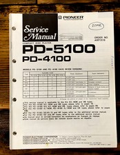 Pioneer PD-4100 PD-5100