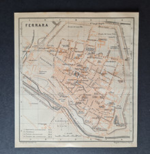 Antica mappa del 1906 - Piano