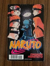 NARUTO PRIMA STAMPA SERIE NERA n. 45 PRIMA EDIZIONE panini planet manga italiano