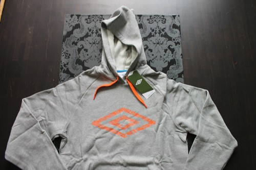 Umbro uomo hoodie grigio - uomo,