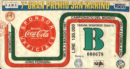 Biglietto ticket originale - biglietto,