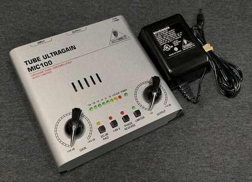 Behringer tube ultragain mic - tube,