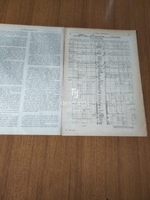 1955 LIM INDICATORE ORARIO MERCE INTERNAZIONALE FERROVIE