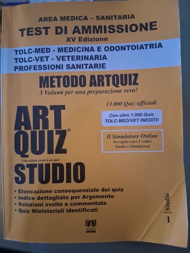 Art quiz studio medicina - art,