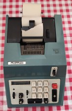 CALCOLATRICE ELETTRICA MECCANICA ADDIZIONATRICE OLIVETTI IVREA SUMMA QUANTA 20 R