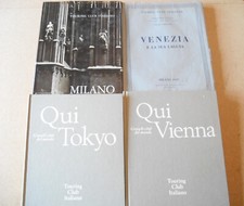 lotto 4 libri turing club italino