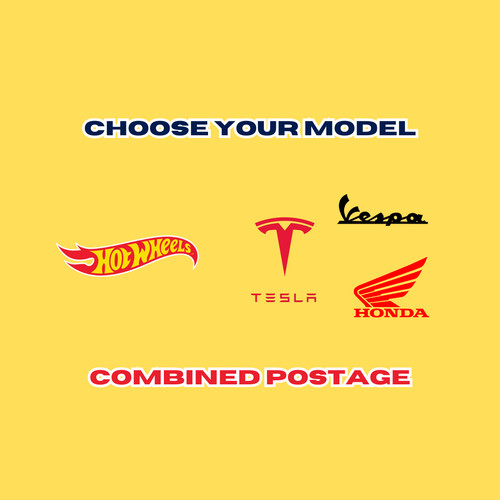 Hot wheels honda vespa tesla - honda,