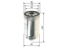 Filtro carburante per BOSCH 1