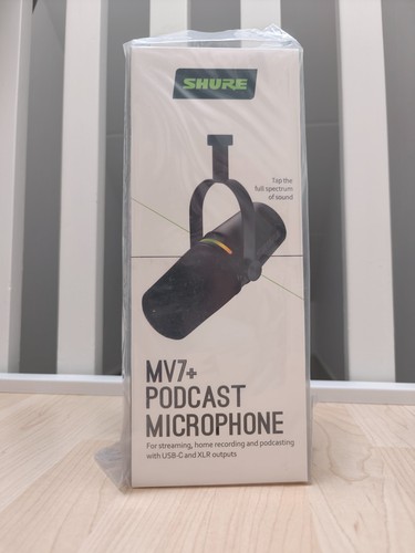Shure mv7 microfono podcast - mv7+,