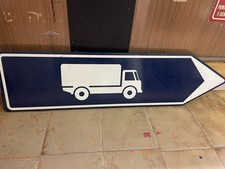 cartello stradale Vintage anni