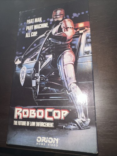 Robocop vhs orion 1987 vintage - orion,